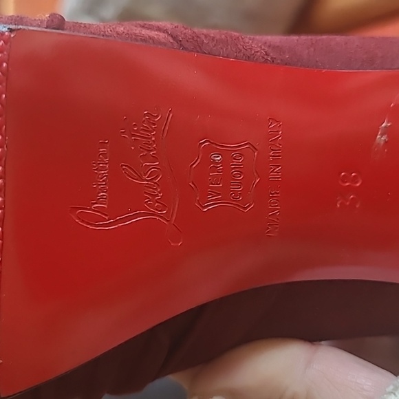 CHRISTIAN LOUBOUTIN Peep Toe Shoes - Picture 7 of 10